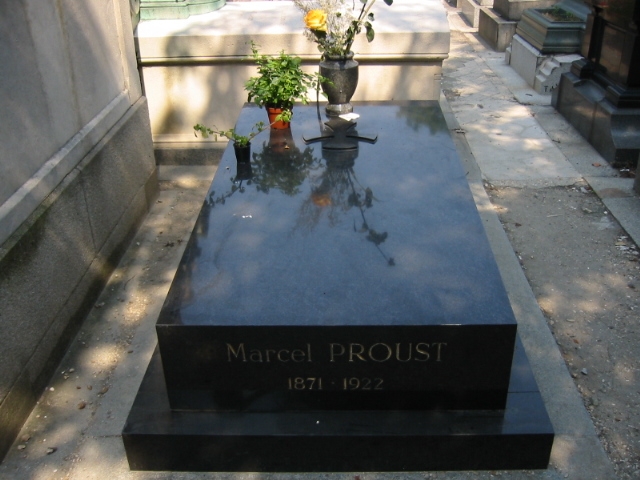 Tombe de Marcel Proust au cimetière du Père-Lachaise - Paris 20e Arrondissement