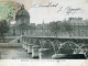 Le Pont des Arts et l'Institut (carte postale de 1905)