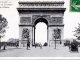 Arc de Triomphe de l'étoile, vers 1913 (carte postale ancienne).