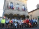 Le Cyclo Club de la Goële devant la Mairie