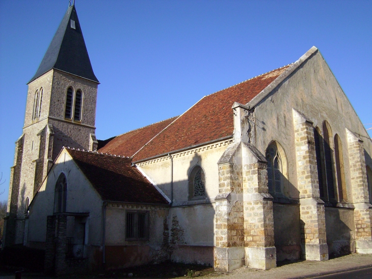 L'église Saint Sulpice - Maisoncelles-en-Brie