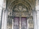 Photo précédente de Saint-Loup-de-Naud le portail et les statues