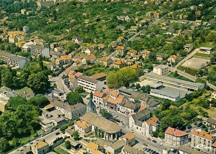 Le centre , autour de l'église - Thorigny-sur-Marne