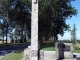 croix commemorative du lieu de la mort de Charles Peguy