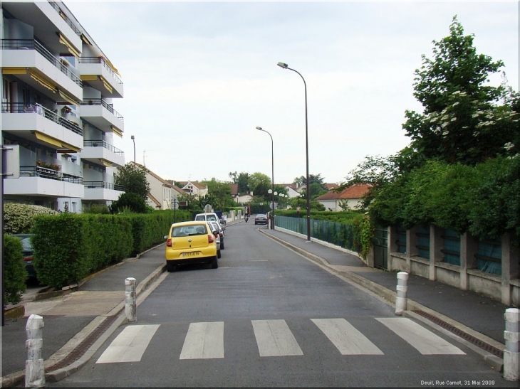 La rue Carnot - Deuil-la-Barre