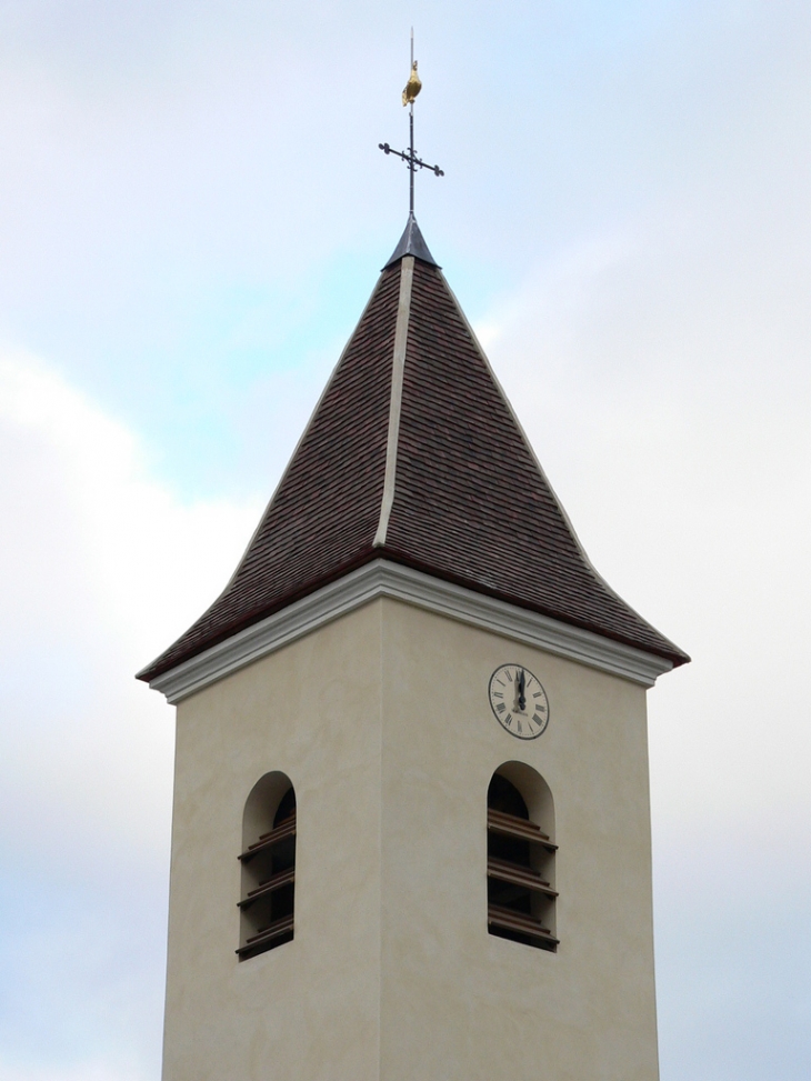 Vieux pays: Nouveau clocher de l'église Saint Martin . - Garges-lès-Gonesse