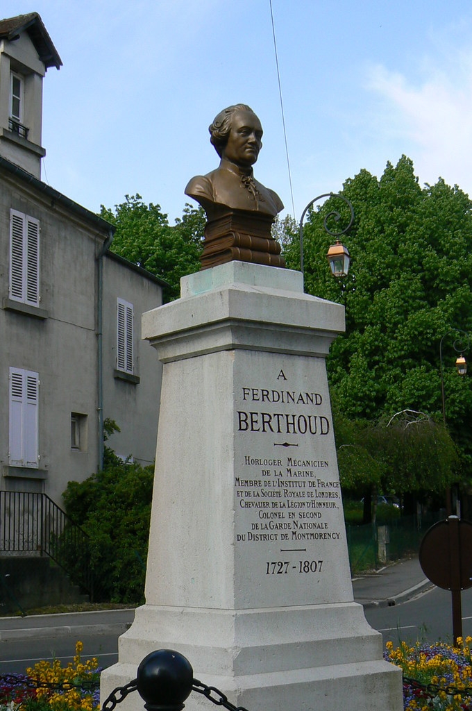 Ferdinand Berthoud, Horloger de la Marine, mort à Groslay en 1807