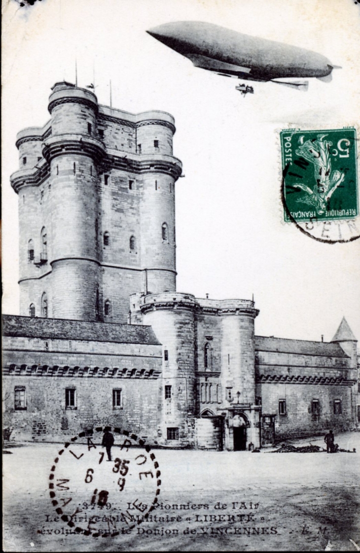 Les Pionniers de l'Air, vers 1910 (carte postale ancienne). - Vincennes