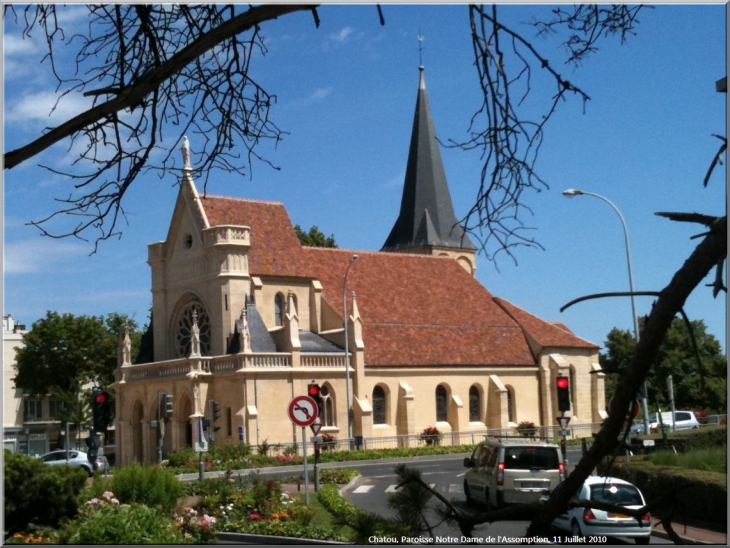 L'eglise Notre Dame de l'Assomption - Chatou