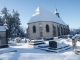 Eglise sous la neige