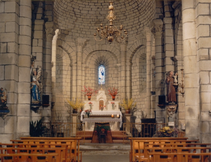 Intérieur de l'église - Baraigne