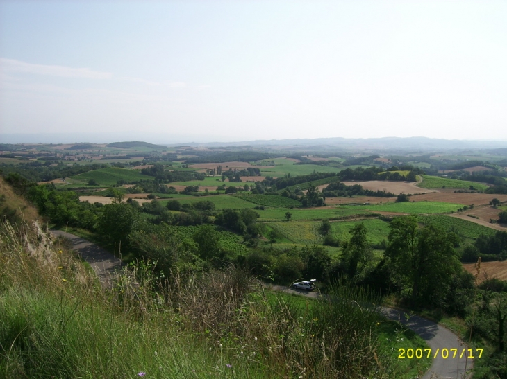 Vue panoramique depuis le village - Hounoux