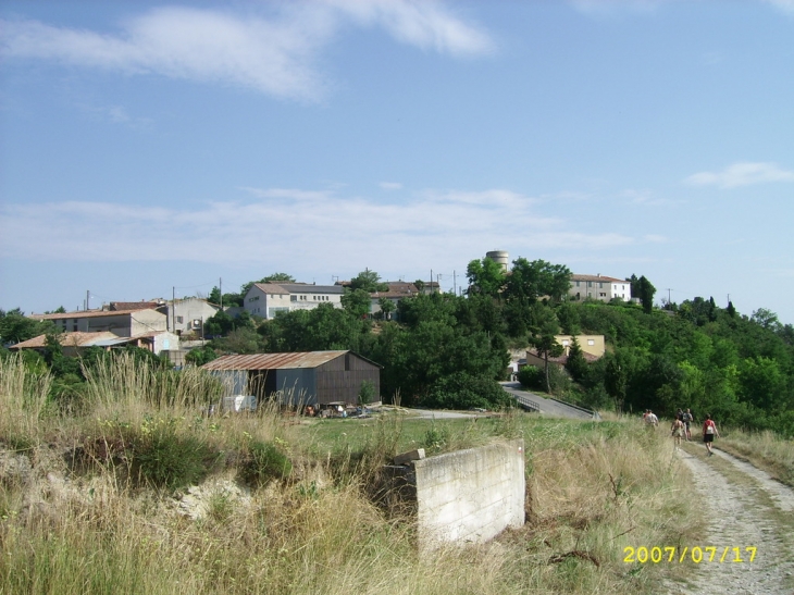 Vue sur le village - Hounoux