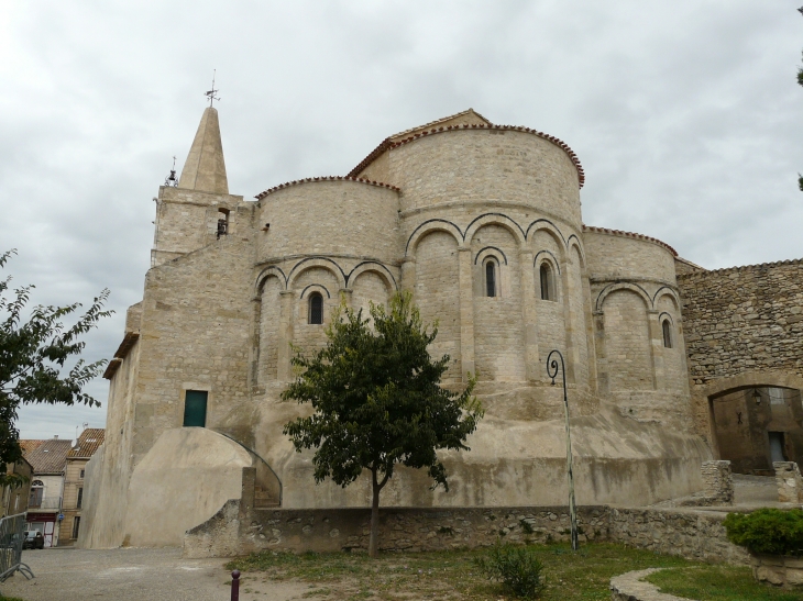 L'église joliment restaurée - Ouveillan