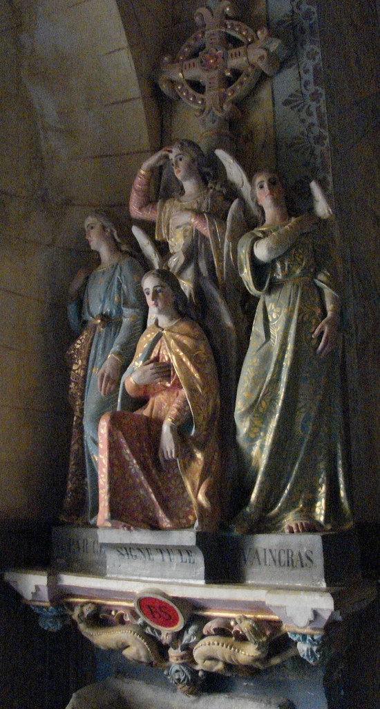 Les 4 Anges au-dessus du Bénitier - Rennes-le-Château