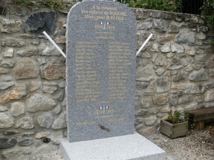 Monument aux morts - Rodome