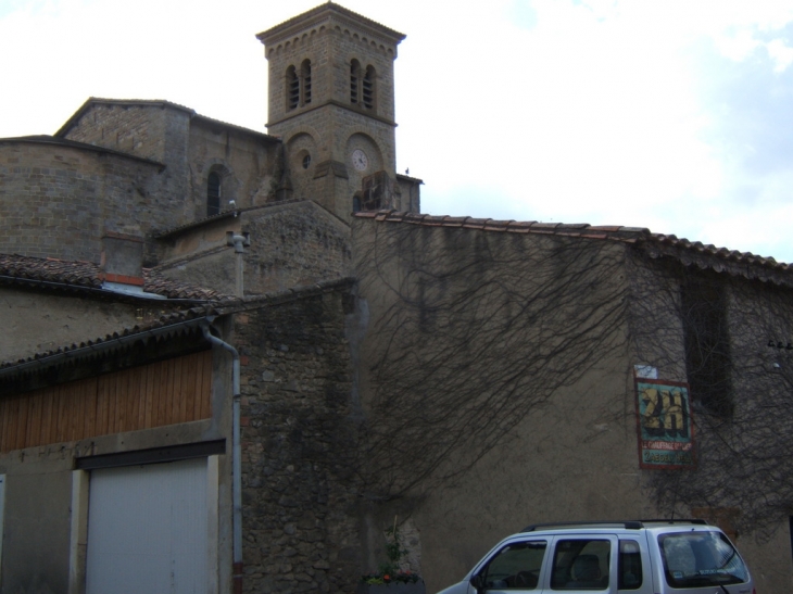 Le clocher de l'abbaye - Saint-Hilaire