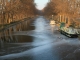 canal du midi gelé!