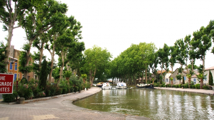 Canal de Jonction relie le Canal de la Robine au Canal du Midi - Sallèles-d'Aude