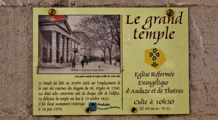 Le Temple - Anduze