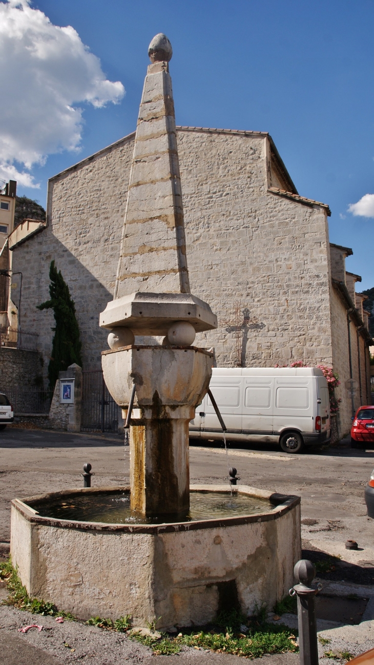Fontaine de L'église - Anduze