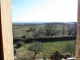 Vue sur la campagne au Sud du village