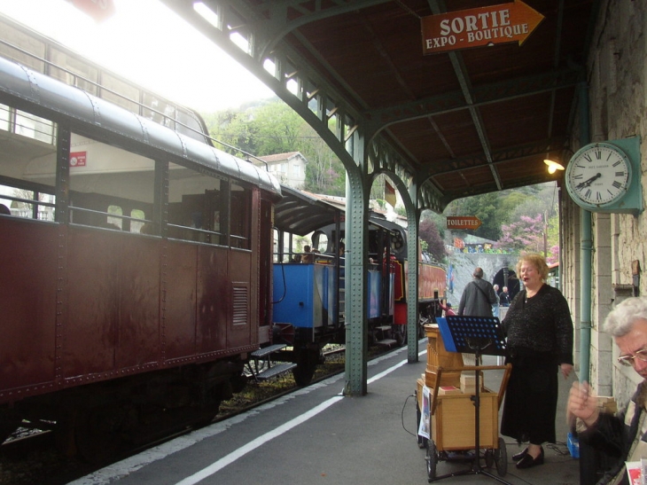 Centenaire du petit train d'anduze - Boucoiran-et-Nozières