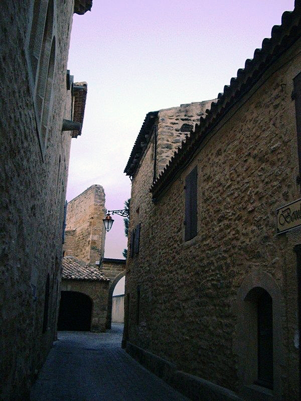 Rue du village - Castillon-du-Gard