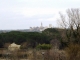 le village vu du pont du Gard