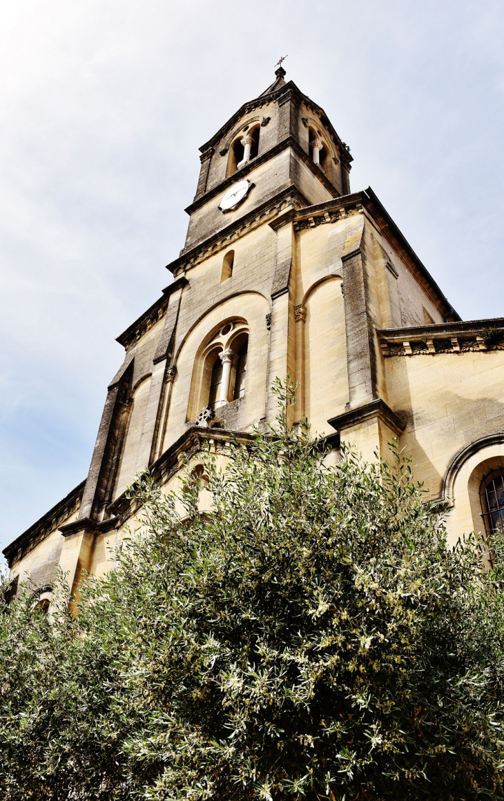 église Saint-Vincent - Collias