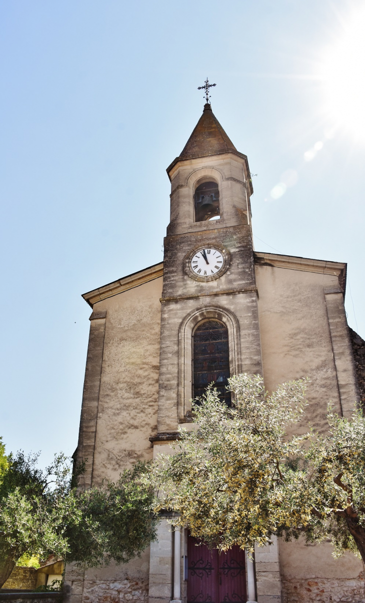 <<église Saint-Julien - La Calmette