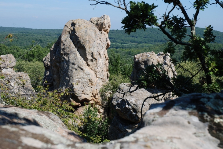Site de rochers de la capelle - La Capelle-et-Masmolène