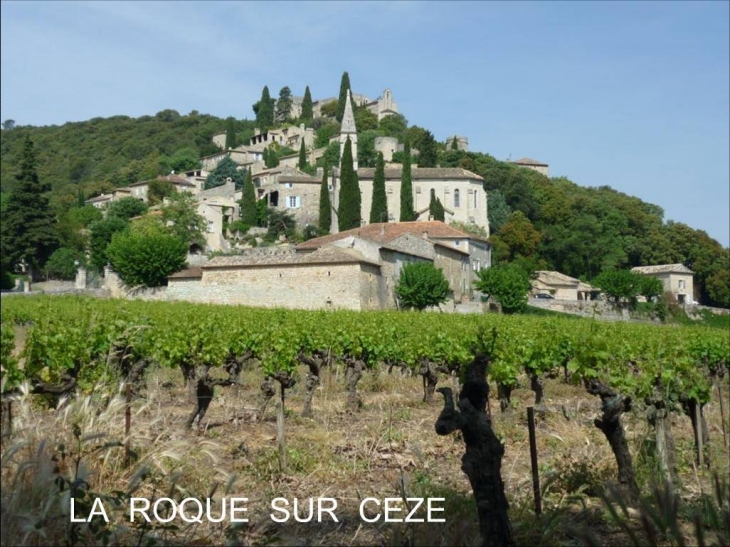 Village la Roque sur Cèze - La Roque-sur-Cèze