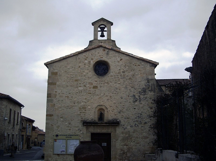 La mairie dans une ancienne chapelle - Rochefort-du-Gard