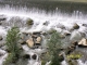 Photo suivante de Saint-Chaptes les rochers sous la cascade