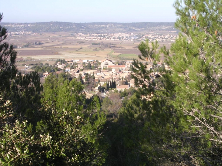 Vu du haut de la colline - Saint-Dionizy