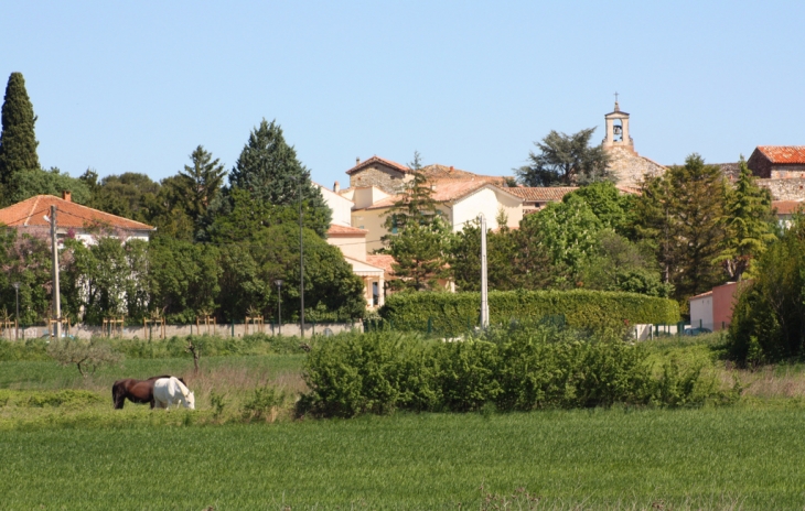 Le village de St Hilaire de Brethmas - Saint-Hilaire-de-Brethmas