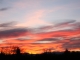 Couché de soleil sur les Cévennes