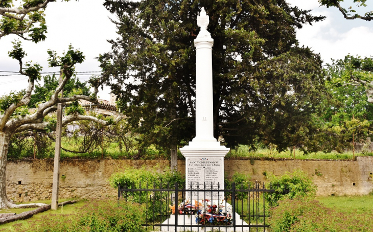 Monument-aux-Morts - Saint-Victor-de-Malcap
