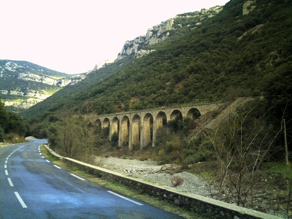 Ancien pont de chemin de fer - Sumène