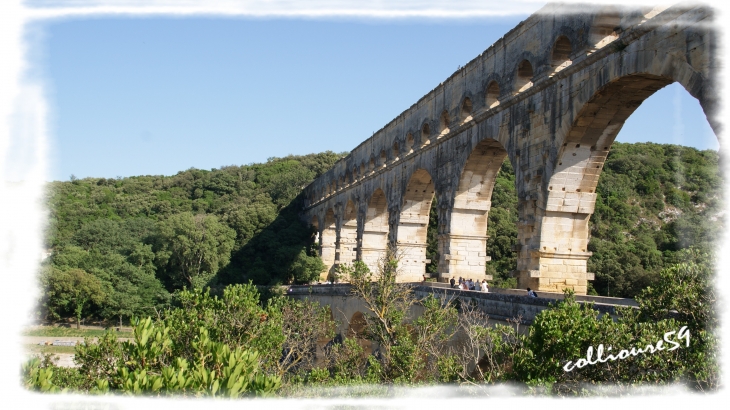 Le pont du Gard - Vers-Pont-du-Gard