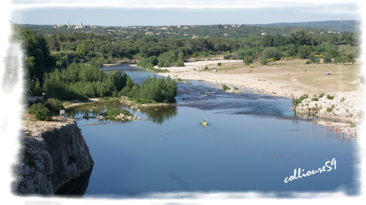 Le pont du Gard - Vers-Pont-du-Gard