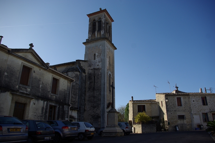 Place de l'église - Boisseron