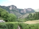 Castanet-le-Haut (34610) à Péras, vue du mont Frech