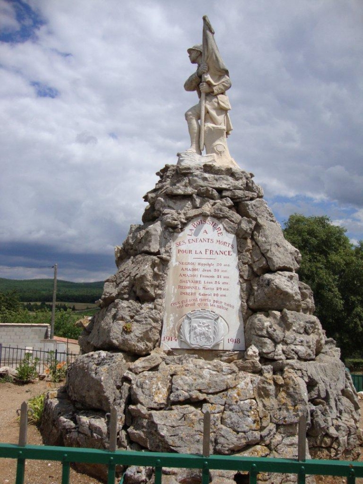 La Boissière (34150) monument aux morts