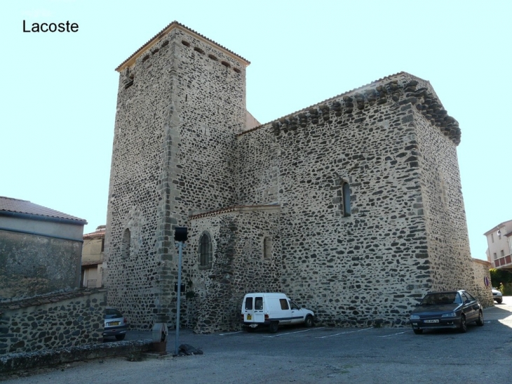 L'église - Lacoste