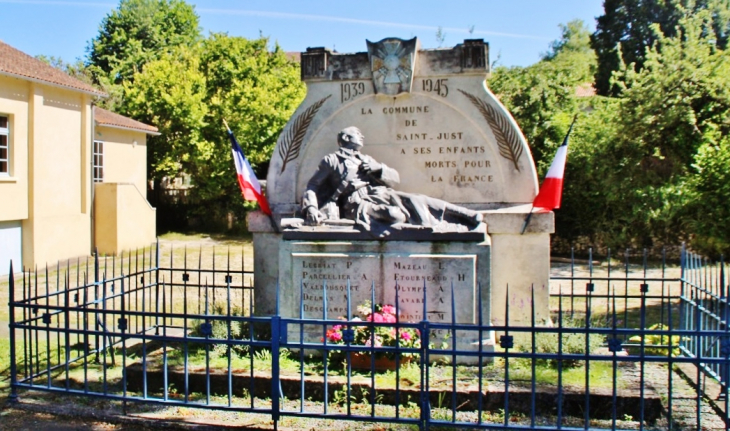 Monument-aux-Morts - Saint-Just