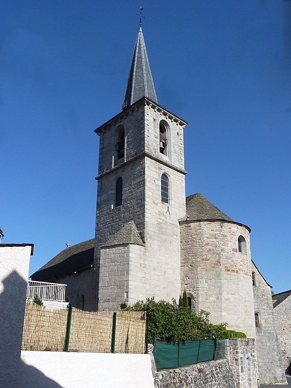 L'église - Aumont-Aubrac