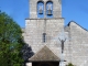 le clocher mur de l'église