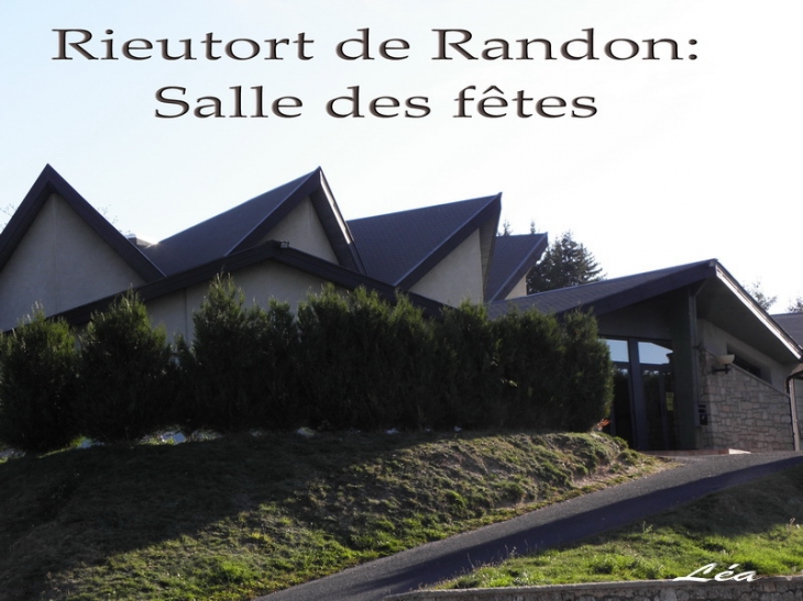 Salle des fêtes - Rieutort-de-Randon